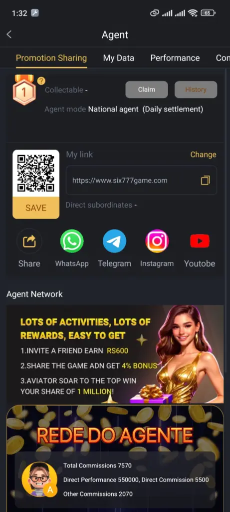 six game earning app
